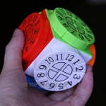 XJST Zeitmaschine Zauberwürfel Geschwindigkeitswürfel Puzzle Party Spielzeug Glatte Würfel Spiel Spielzeug Geschenk Für Kinder & Erwachsene