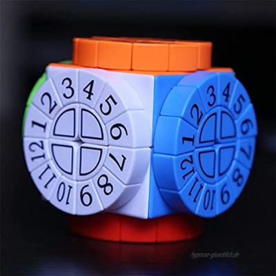 XJST Zeitmaschine Zauberwürfel Geschwindigkeitswürfel Puzzle Party Spielzeug Glatte Würfel Spiel Spielzeug Geschenk Für Kinder & Erwachsene