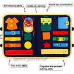 Beschäftigtes Brett Für Kleinkinder Baby Busy Board Montessori Spielzeug Montessori Toy Essential Educational Sensory Board Für Kleinkinder,Activity Board für Kinder Beste Spielzeug & Geschenke