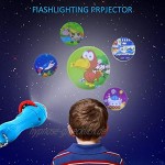 Depruies Kinder Projektor Dia-Taschenlampe Projektor Zubehör Baby Schlafbettwäsche Spielzeug für Kleinkinder