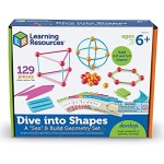 Learning Resources LER1773 Dive into Shapes! Geometrieset zum Bilden von Formen rund um das Thema Meer,