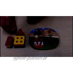 Montessori Spielzeug 1 2 3 Jahre Steckpuzzle Holzspielzeug Steckplatte Steckspiel mit 4 geometrischen Formen Sortier-und Stapelspielzeug Motorikspielzeug Lernspielzeug für Vorschule Junge Mädchen