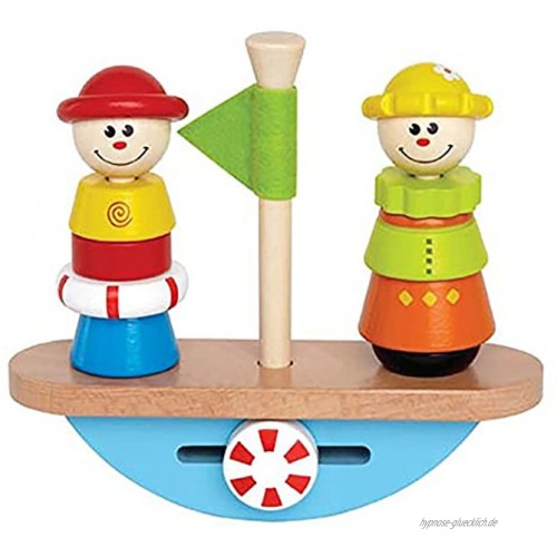 Hape E0423 Schaukel-Boot Holzspielzeug