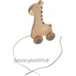 Kindsgut Holz-Ziehtier Nachzieh-Tier für Babys und Kleinkinder Spiel-Spaß aus Holz in dezenten Farben und schlichtem Design hochwertige Qualität Giraffe