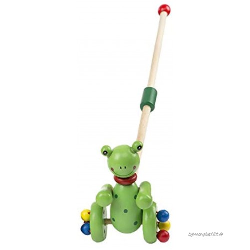 NaiCasy Baby-Wanderer-Spielzeug vor Sich her schieben Spielzeug Holz Pull Gehen Spielzeug Kid Activity-Weg-Spielzeug für Kleinkind-Jungen-Mädchen