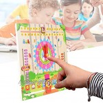 Holz Kalender Wandhalterung Uhr Kinder lernen Zeit Datum Saison Wetter Spielzeug Früherziehung Puzzle Lernspielzeug für Jungen Mädchen Kinder GeschenkS