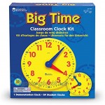 Learning Resources Big Time Klassenzimmer UhrenSet,