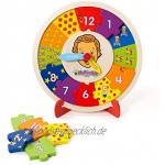 Mr Tumble 9075 Puzzle Uhr mit Ständer Holz