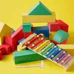 10 Stück Mini DIY Holzhammer Mallet，Stampfen Spielzeug Kreatives Hammer Spielzeug Pädagogisches Spielzeug Für Jungen Mädchen Kinder