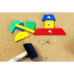 Bino & Mertens Bino Hammerspiel Mehrfarbig Kinder Spielzeug ab 3 Jahre