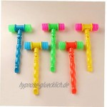 Lankater 1pc Baby-Sound Hammer Squeaky Hammer Kunststoff Quietschend Spielzeug-Pfeife-ton-Spielzeug Für Kinder Baby and Party Favors zufällige Farbe