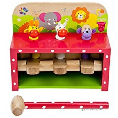 Safari Klopf- & Hämmerspielzeug von Mousehouse Geschenke