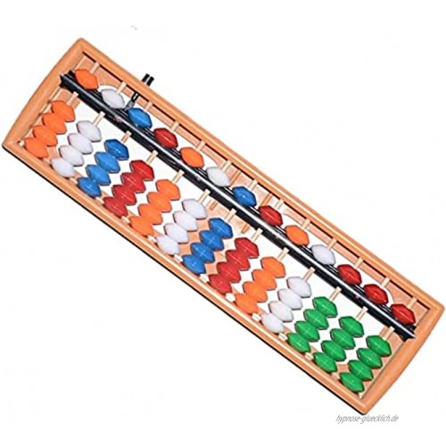 KIKIRon Abakus Kunststoff Abakus chinesisches pädagogisches Werkzeug Math Toy Mathmetic Taschenrechner für Studentenlehrer Abakus aus Holz Farbe : Colorful Size : One Size