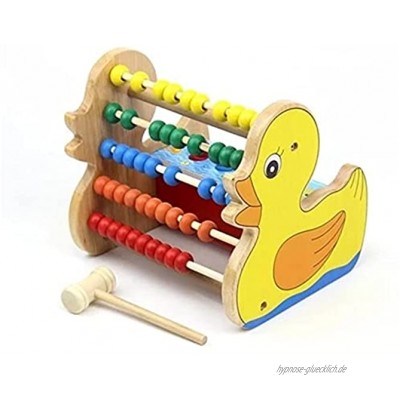 QiHaoHeji Bead Abakus Math Spielzeug Pädagogisches Spielzeug Holz subtrahieren Mathematik Kinderspielzeug Alphabet Abakus Farbe : Yellow Size : One Size