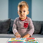 Baby beschäftigter Vorstandslatches-Türen Stiel-Vorstand Frühes pädagogisches Spielzeug