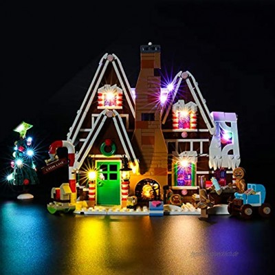 BRIKSMAX Led Beleuchtungsset für Lego Gingerbread House,Kompatibel Mit Lego 10267 Bausteinen Modell Ohne Lego Set