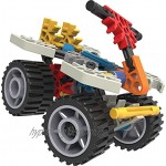 K'NEX 34696 Bau- und Konstruktionsspielzeug Set Fast Vehicles Baukasten Schnelle Flitzer mit 96 Teilen Konstruktionsset für 10 Modelle Bauset für Kinder von 5 bis 10 Jahre Building Set
