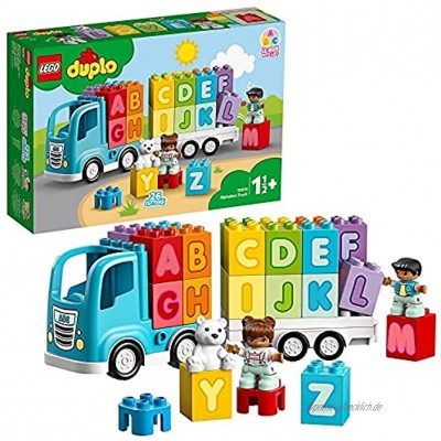 LEGO 10915 DUPLO Mein erster ABC-Lastwagen Spielzeug für Kleinkinder im Alter von 1,5 Jahren Buchstabensteine zum Lernen