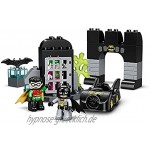 LEGO 10919 DUPLO Super Heroes DC Batman Bathöhle mit Batmobil und Joker Spielzeugauto für Kleinkinder ab 2 Jahren