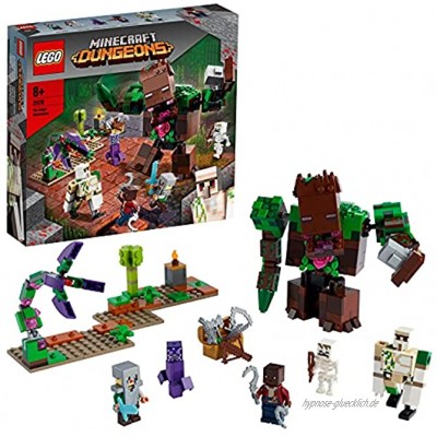 LEGO 21176 Minecraft Die Dschungel Ungeheuer Spielzeug Set aus Minecraft Dungeons mit Actionfiguren