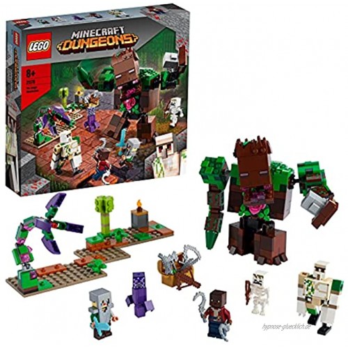 LEGO 21176 Minecraft Die Dschungel Ungeheuer Spielzeug Set aus Minecraft Dungeons mit Actionfiguren
