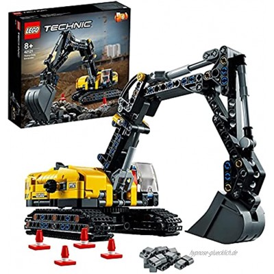 LEGO 42121 Technic Hydraulikbagger Bauset 2-in-1 Modell Baufahrzeug Bagger Spielzeug ab 8 Jahren Konstruktionsspielzeug