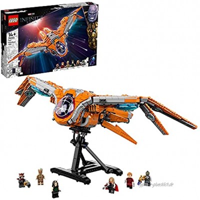 LEGO 76193 Marvel Super Heroes Das Schiff der Wächter Avengers Spielzeug Set mit Raumschiff aus Guardians of The Galaxy