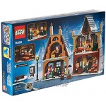 LEGO 76388 Harry Potter Besuch in Hogsmeade Spielzeug ab 8 Jahre Set zum 20. Jubiläum mit Ron als goldene Minifigur & 76387 Harry Potter Hogwarts: Begegnung mit Fluffy Set