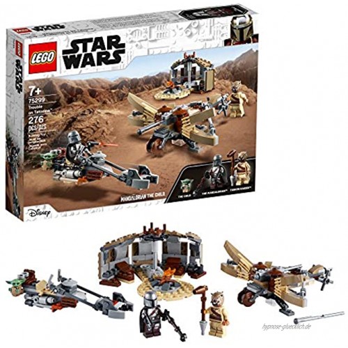 Lego Star Wars: The Mandalorian Trouble on Tatooine 75299 Awesome Toy Building Kit for Kids Featuring The Child New 2021 276 Pieces