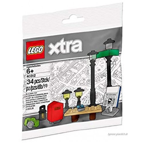 LEGO Xtra Lampen Laternen Tisch Briefkasten Zeitungsständer 40312