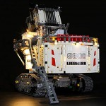 LIGHTAILING Licht-Set Für Technic Liebherr Bagger R 9800 Modell LED Licht-Set Kompatibel Mit Lego 42100Modell Nicht Enthalten