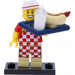 LEGO 71018 Minifigur Hotdog Hot Dog Vendor Serie 17 #6 in Geschenkbox