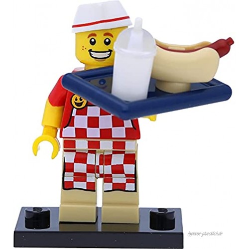 LEGO 71018 Minifigur Hotdog Hot Dog Vendor Serie 17 #6 in Geschenkbox