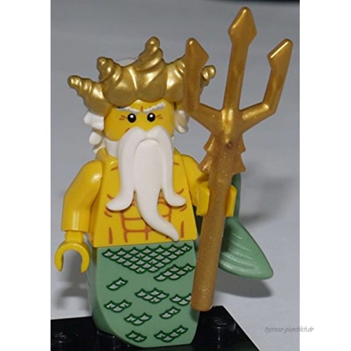 Lego 8831 Minifigur Poseidon Ocean King aus Sammelfiguren-Serie 7