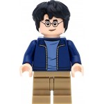 LEGO Harry Potter Minifigur: Harry Potter mittellange Beine mit Zauberstäben