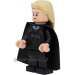 LEGO Harry Potter Minifigur Lucius Malfoy mit Umhang und Zauberstäben