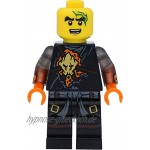 LEGO Ninjago Minifigur Cole RX mit Schwertern