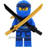 LEGO Ninjago Minifigur Jay Legacy mit Schulterrüstung und Schwertern