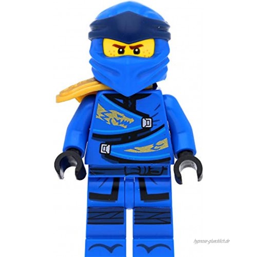 LEGO Ninjago Minifigur Jay Legacy mit Schulterrüstung und Schwertern