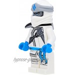 LEGO Ninjago Minifigur Zane mit Schulterklappe und Waffen Staffel 11 Verbotenes Spinjitzu