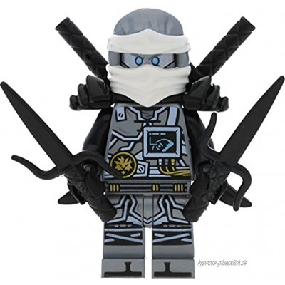 LEGO Ninjago Minifigur Zane The Hands of Time Meister der Zeit in Geschenkbox