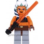 LEGO Star Wars Minifigur Ahsoka Tano Padawan The Clone Wars mit Laserschwertern