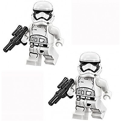 LEGO Star Wars The Force Awakens Minifigur 2er Pack First Order Stormtrooper mit Blaster Guns