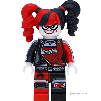 LEGO Super Heroes Batman Minifigur Harley Quinn mit Rollschuhen und Schlagstöcken