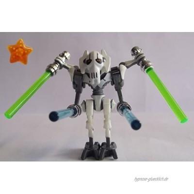LEGO® Star Wars™ Minifigur General Grievous mit 4 Laserschwertern und Einem Stern