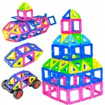 AimdonR Magnetische Bausteine Kinder Magnetische Baustein Spiele für Jungen und Mädchen Kreativität Pädagogisches Kinderspielzeug