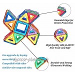 YORKING 40 TLG Magnetische Bausteine ​​Magnetblock-Set Magnetspielzeug für Kinder Magnetic Bauklötze ​​Kreatives Lernen Lernspielzeugspiele