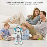HBUDS Robot Toy for Kids Smart Remote Control Robot with Gesture Control Perfect Gifts for Boys and Girls Learning Programming Walking Dancing and Singing