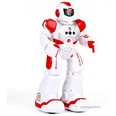 LTDD Kinderfernbedienungsroboter Toy-Rc Intelligenter Roboter Gehen Rutschen Drehen Musiktanzen Gestensensor Kinderspielzeug Geburtstag Geschenk