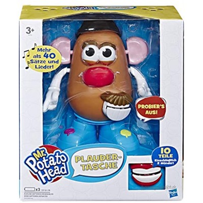 Playskool E4763100 Mr. Potato Head Plaudertasche elektronisches interaktives Spielzeug für Kinder ab 3 Jahren Multicolor